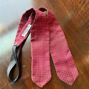 Elegant Burgundy Polka Dot Tie by Peckham Rye London